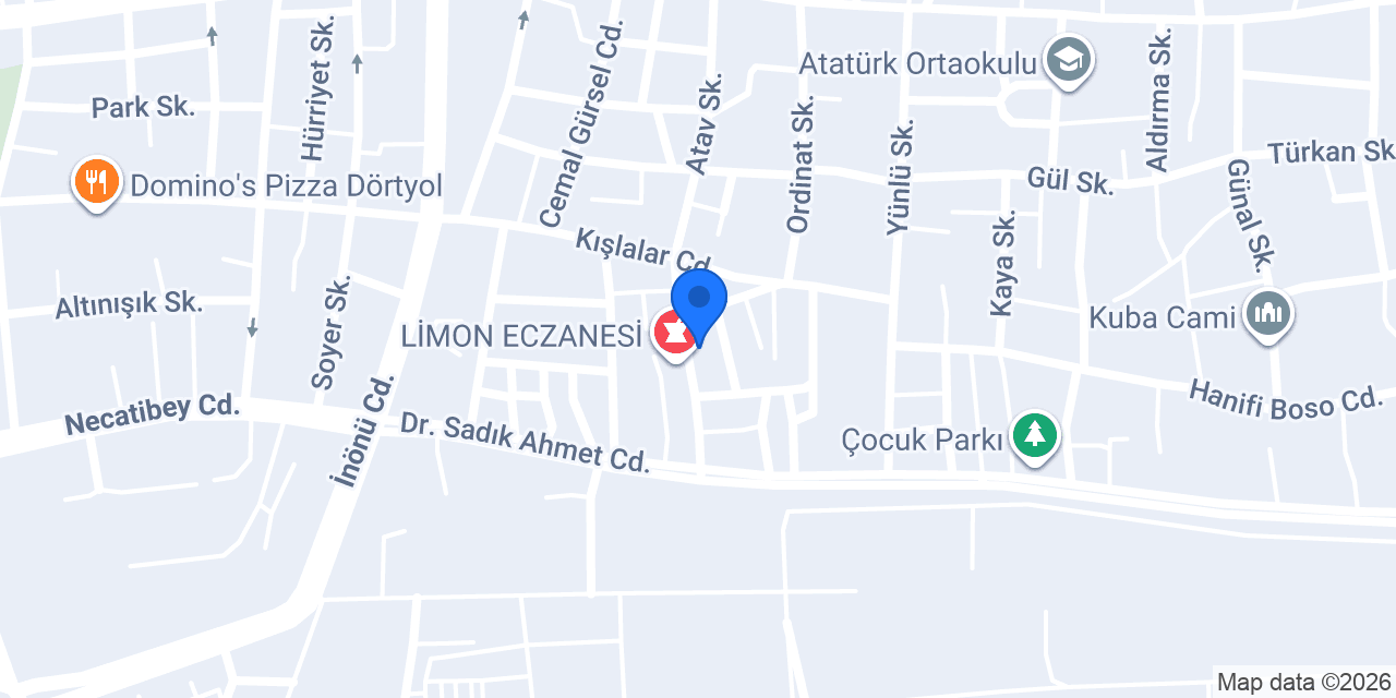 Dt. Serpil Eryılmaz konumu