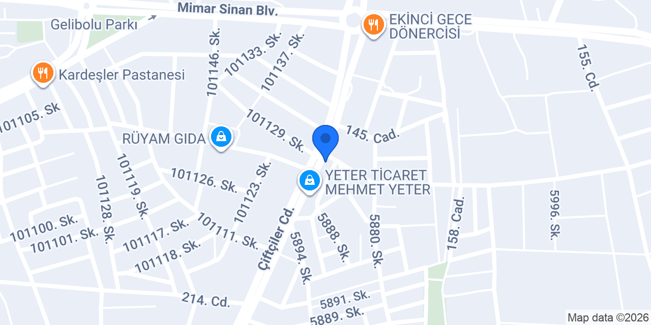 1 ÇİÇEK konumu