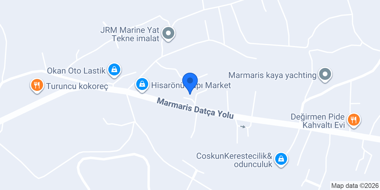 MARMARİS ULUÇAM ORMAN ÜRÜNLERİ konumu