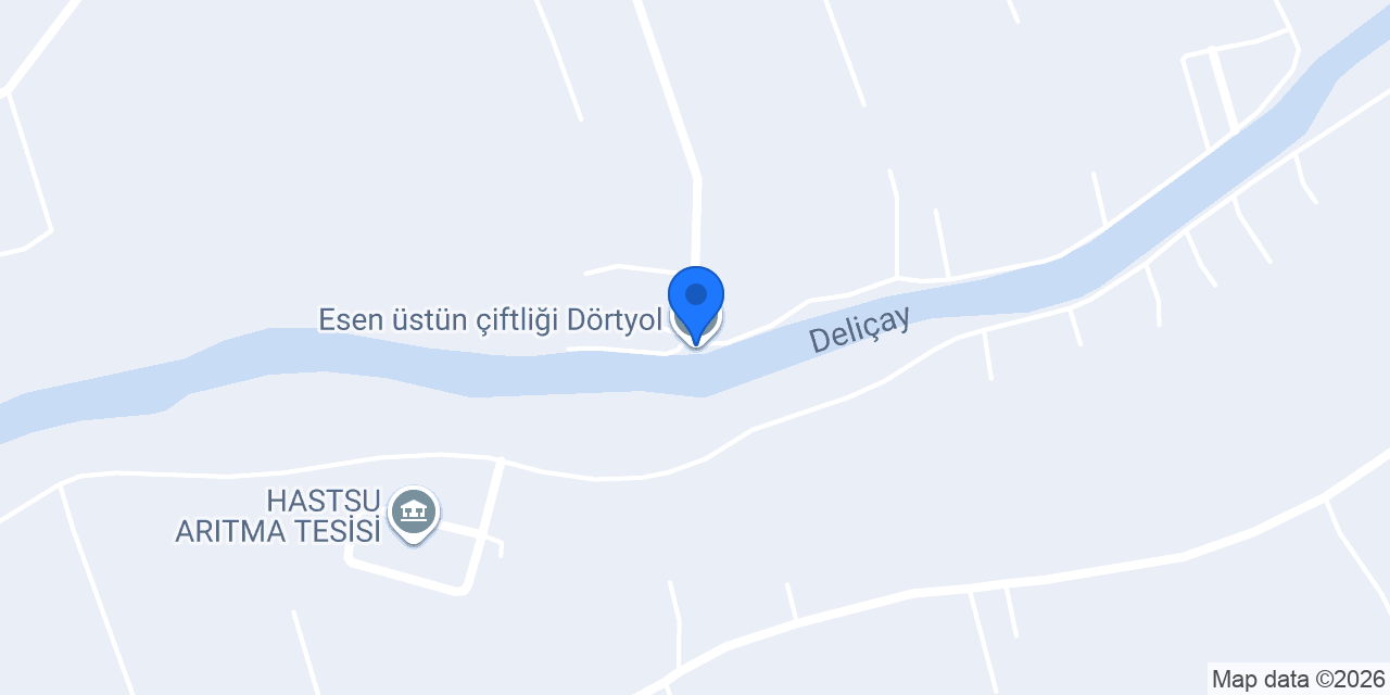Esen üstün çiftliği Dörtyol konumu