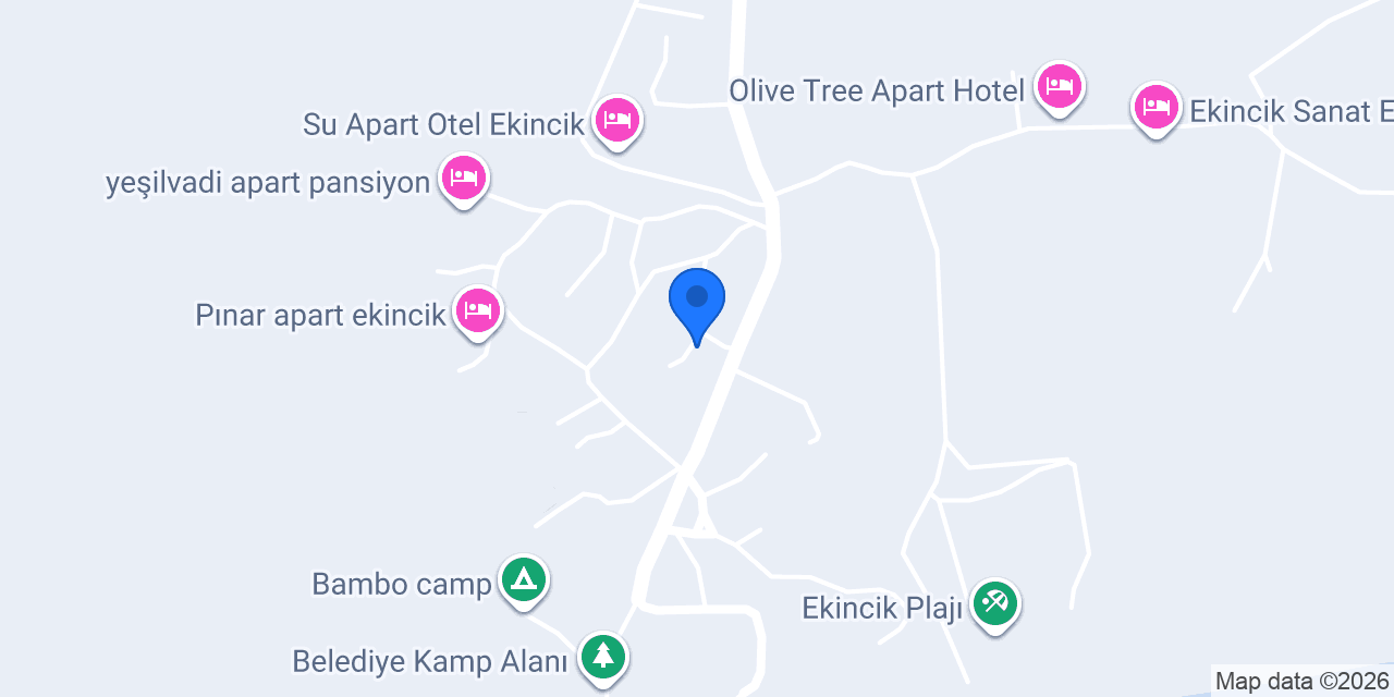Ekincik Pansiyon & Restoran konumu