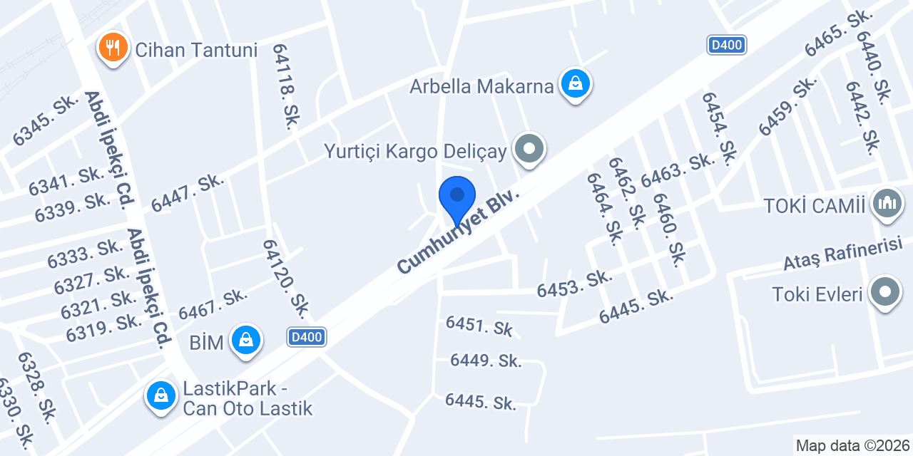 Aytaş Tarım Fabrika konumu