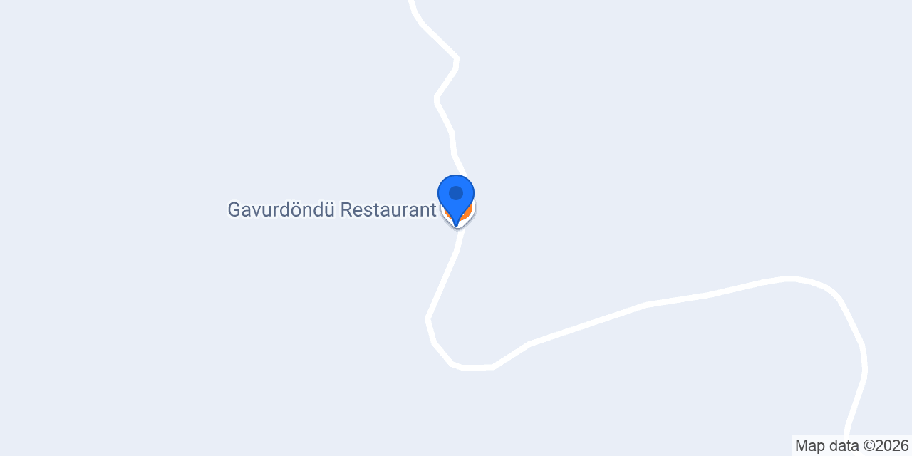 Gavurdöndü Restaurant konumu