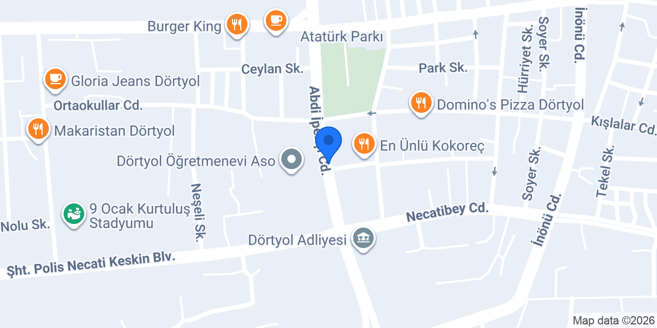 King Ekvator ünlü mamulleri konumu