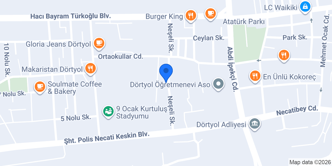 Ece Market konumu