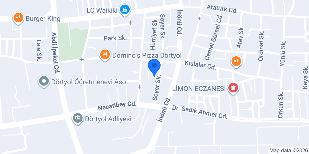 ARSLAN HUKUK BÜROSU konumu