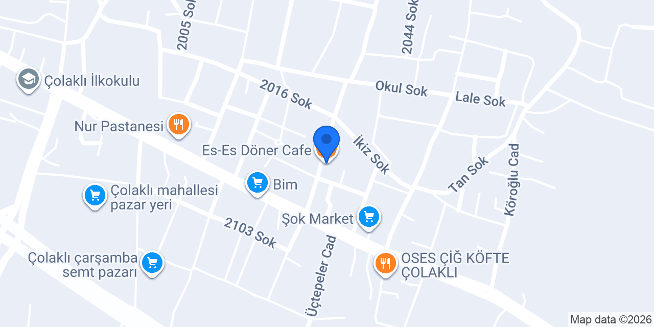 Es-Es Döner Cafe konumu