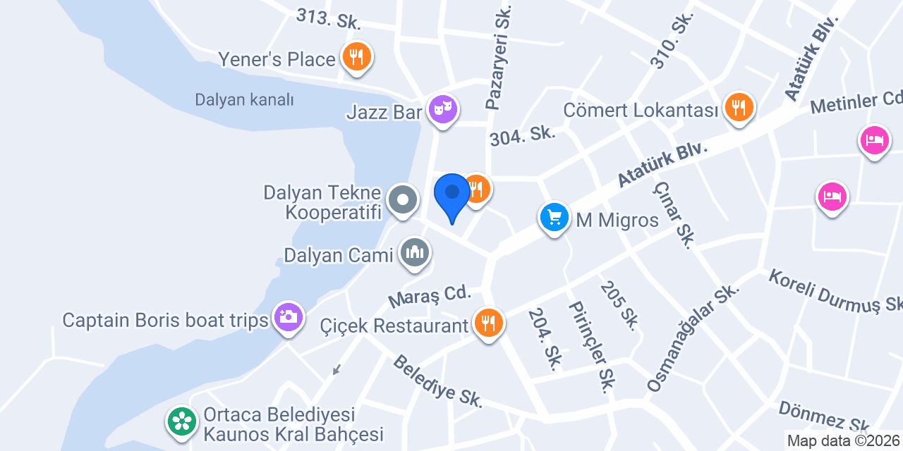 Dostlar Sofrası konumu