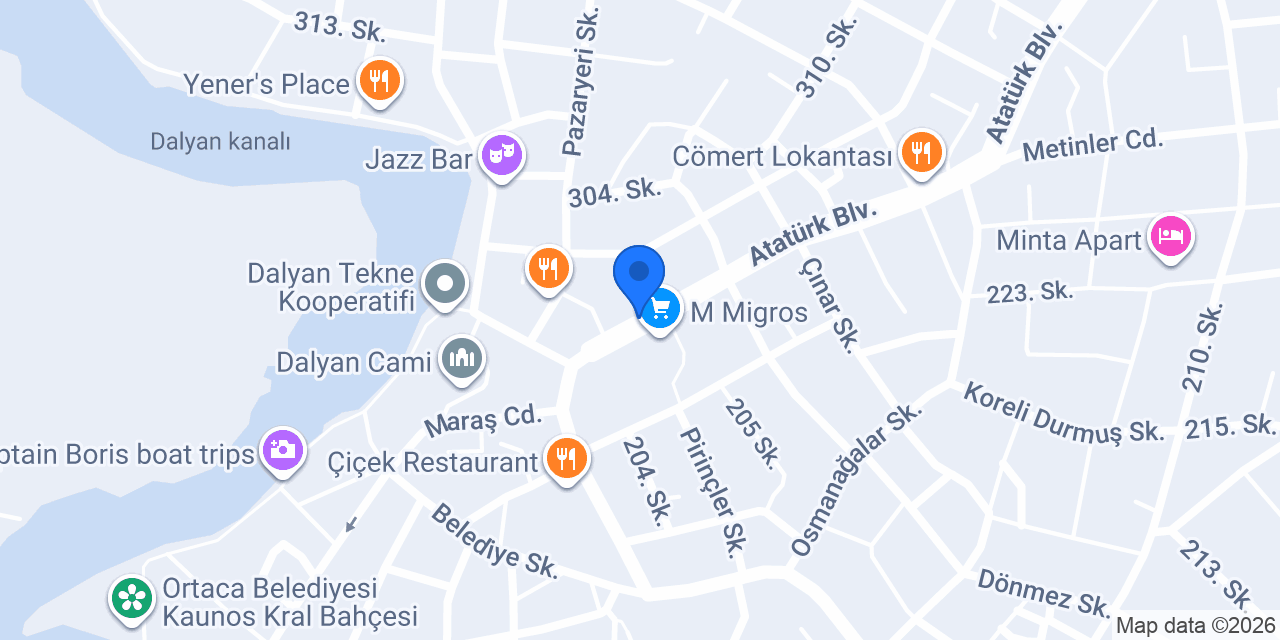 Komagene Etsiz Çiğ Köfte konumu