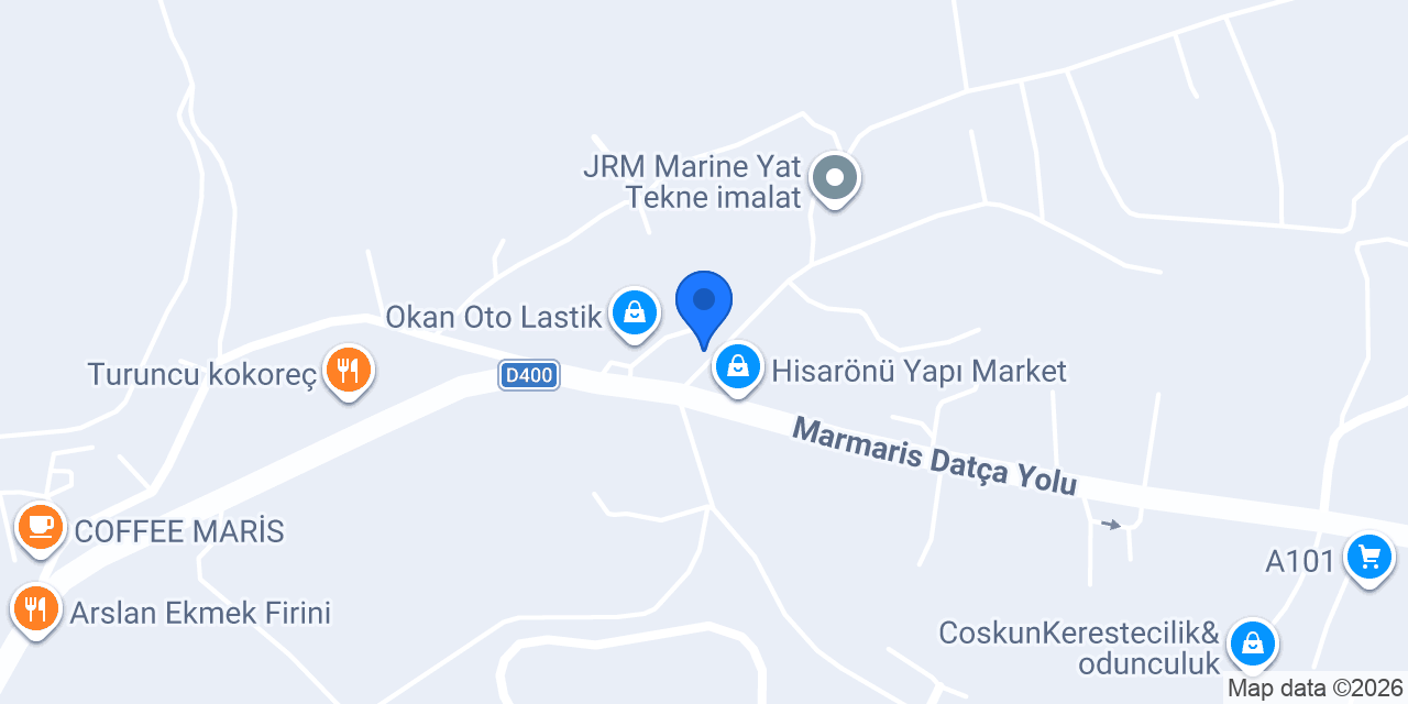 03 Kral Motor Marmaris konumu