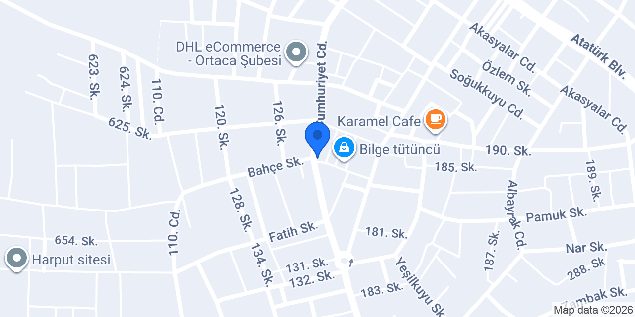 SEMİH SIHHİ TESİSAT ORTACA DALAMAN konumu