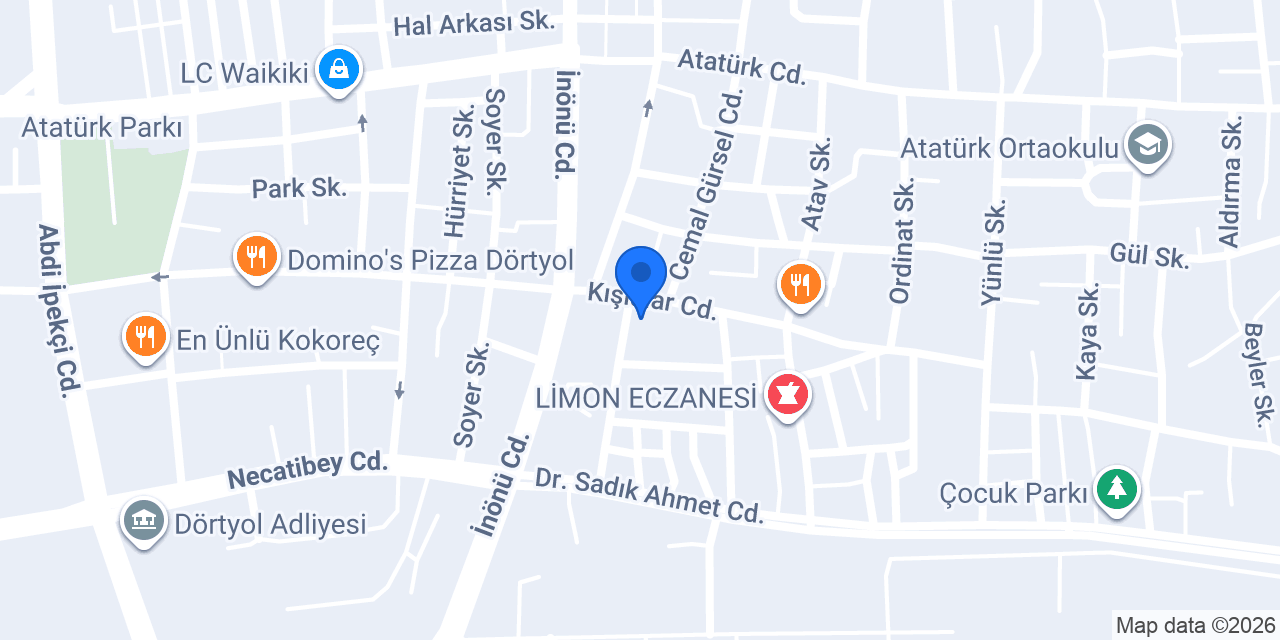 Dilan Kibar Pilates Studio konumu