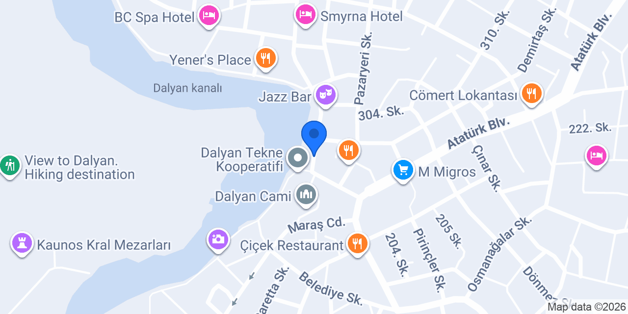 Kebap Dünyası konumu