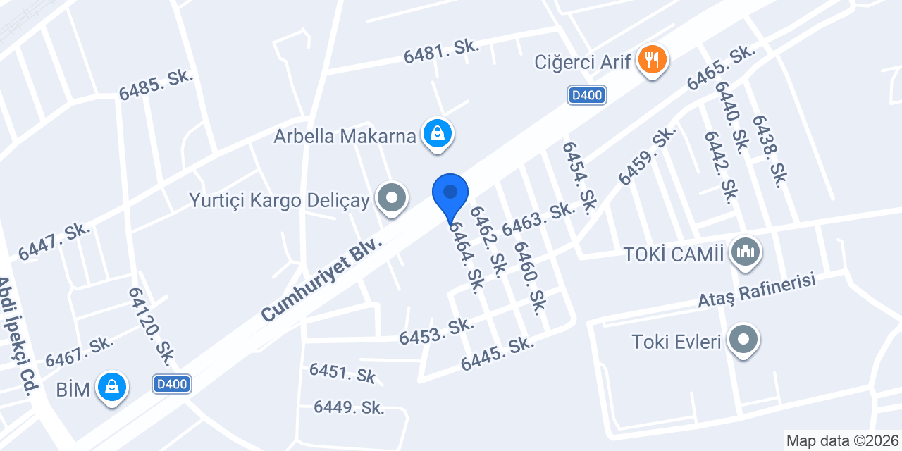 DOGUŞ CADIR konumu
