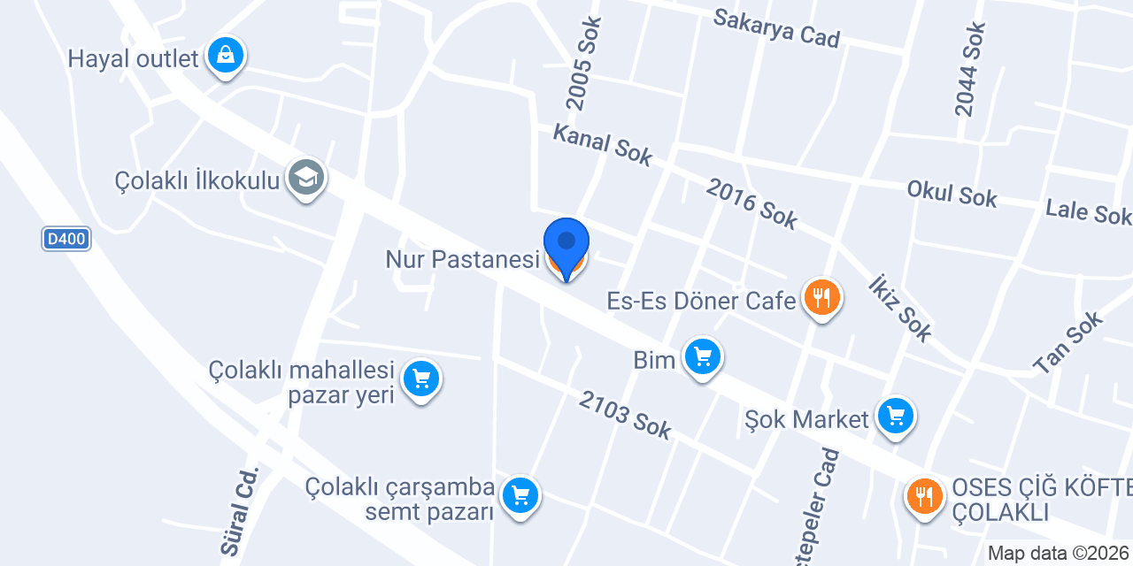 Nur Pastanesi konumu