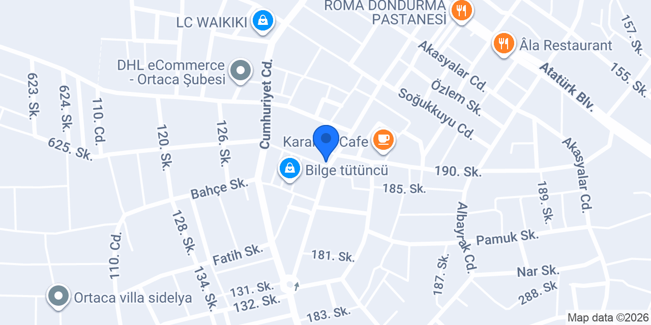 Barlak Elektrik konumu
