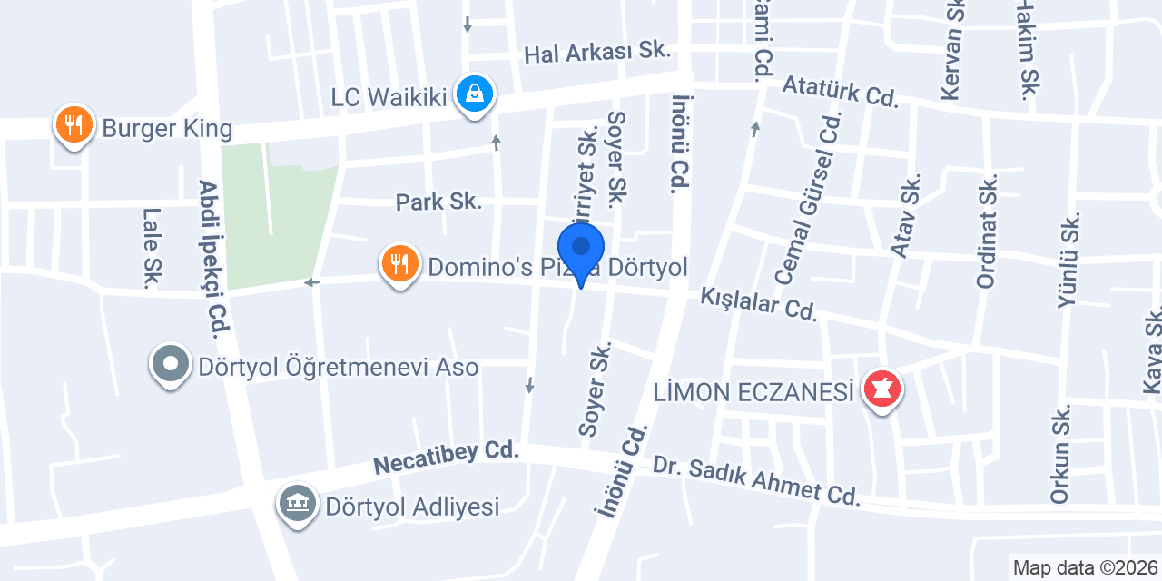 Bebekli Kuru Temizleme konumu