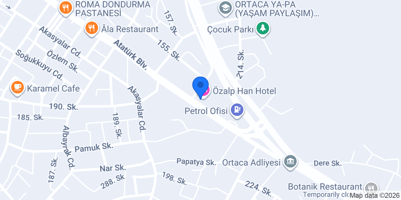 Beyoğlu Restorant konumu