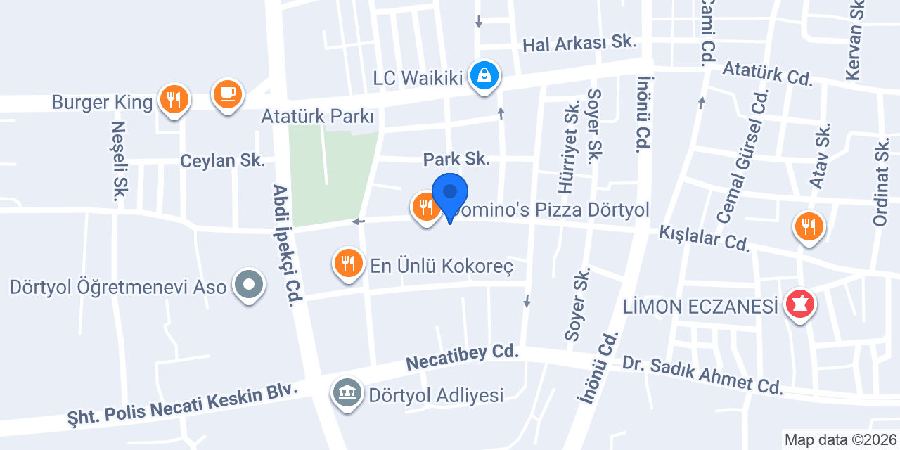 Rubi cafe Dörtyol konumu