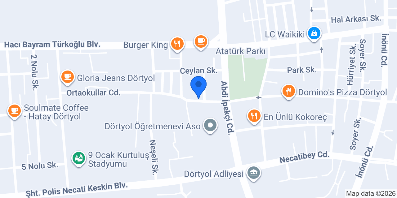 NEBULA Burger&Çıtır konumu
