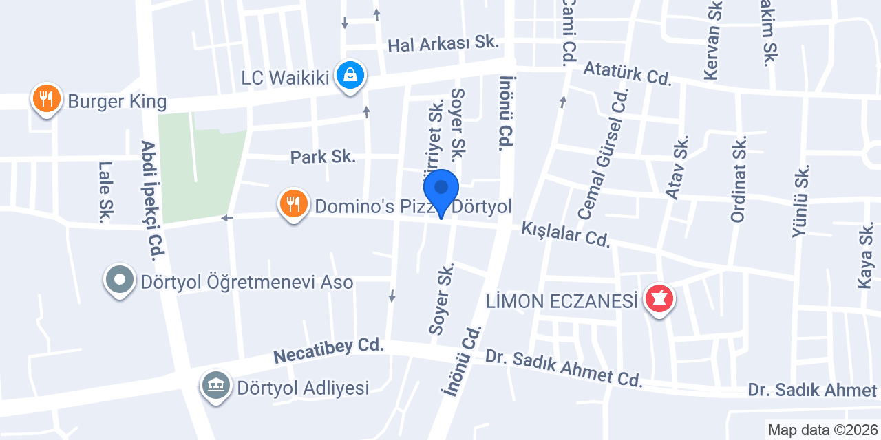 İsmail ORHAN GAYRİMENKUL konumu