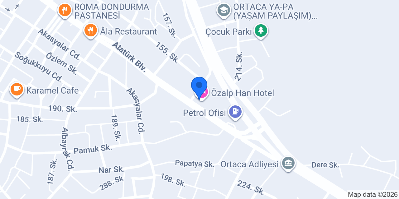 Caploonba Ortaca konumu