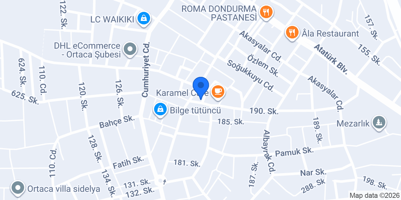 MY Teknik Klima Ortaca konumu