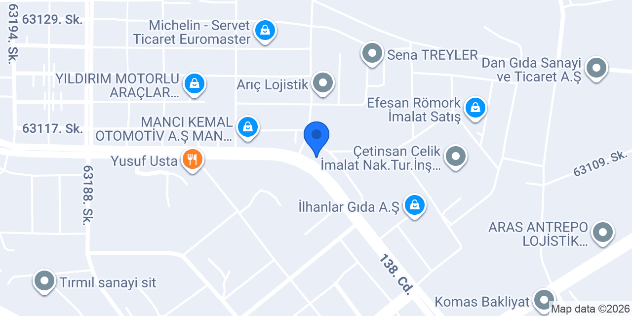 SIFIR BİR TEKEL konumu