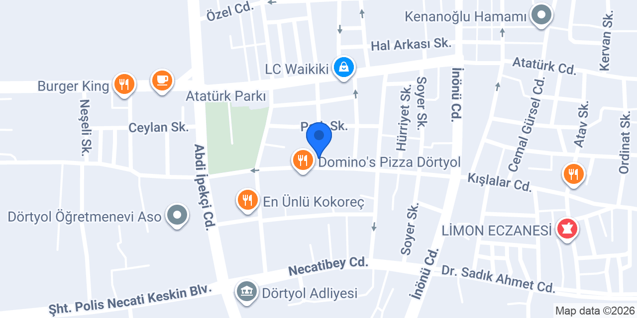 ALİNA VETERİNER KLİNİĞİ konumu