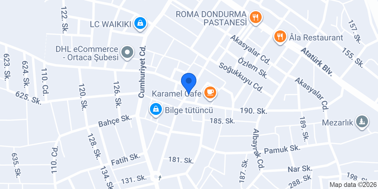 Özsoy Ticaret konumu