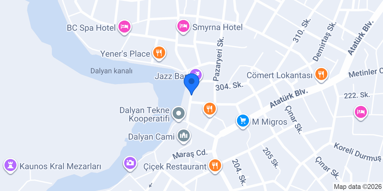 Kardak Tourism konumu