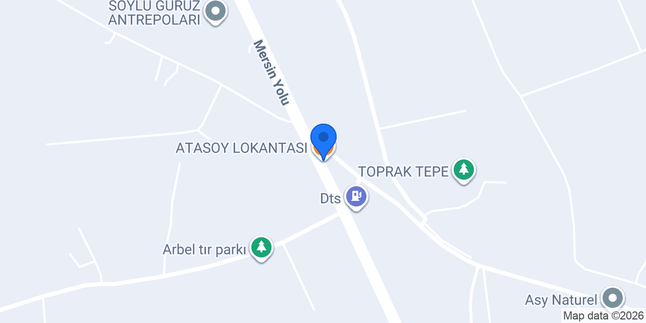 ATASOY LOKANTASI konumu