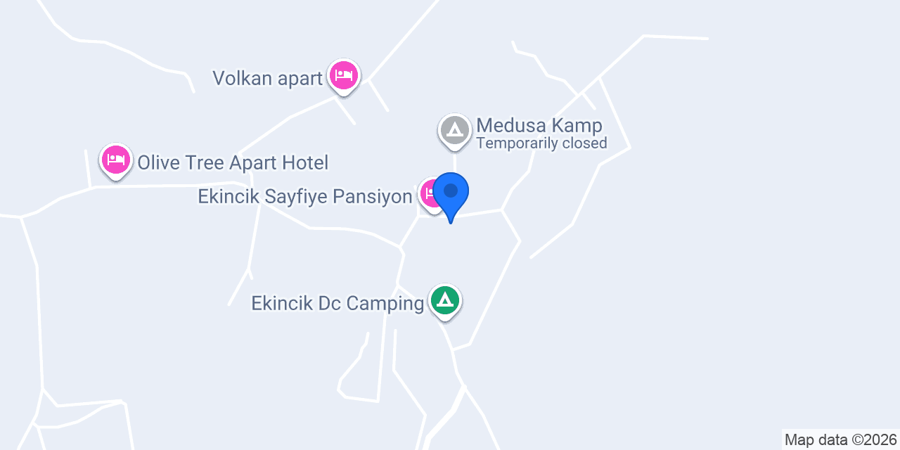 Zeytinlik Kamp Olivium konumu