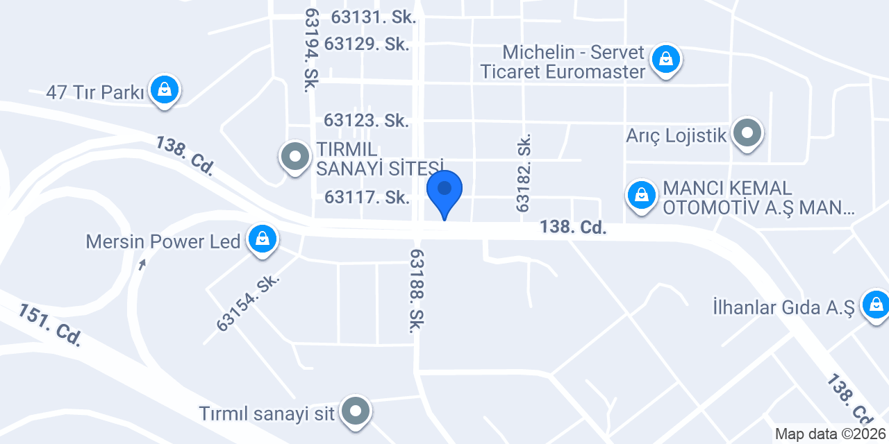 Akdeniz Erkek Kuaförü konumu