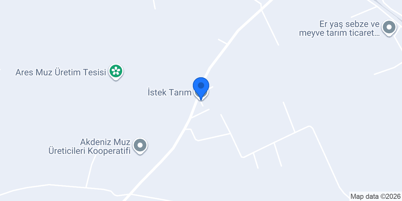 İstek Tarım konumu