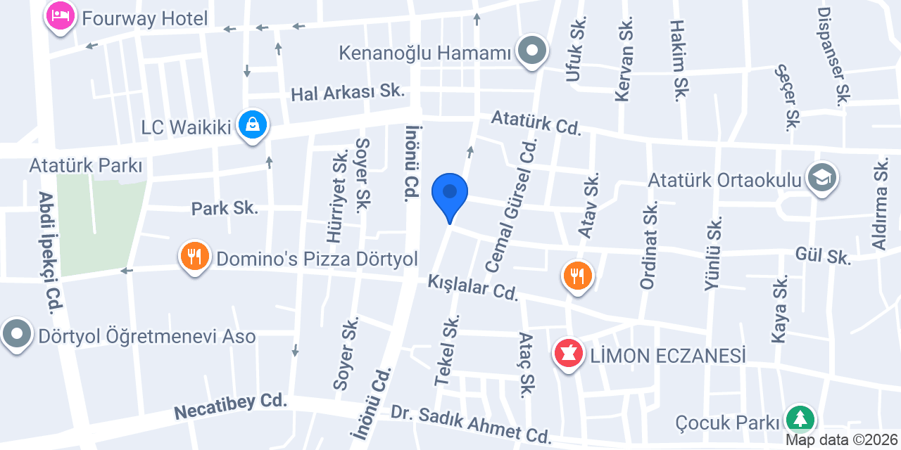 Diş Hekimi Ş.Pınar Özer konumu