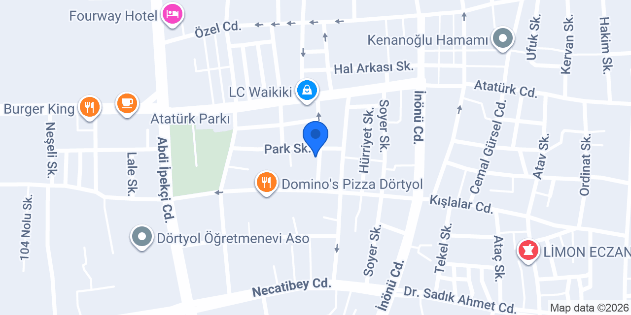 FOTO OCAK DÖRTYOL/HATAY konumu