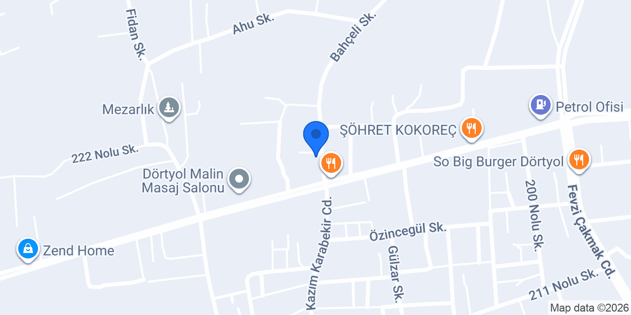 Bozkale Vinç Platform 🏗️ ( Dörtyol Payas ) konumu