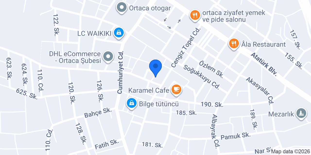 Efe Reklam konumu