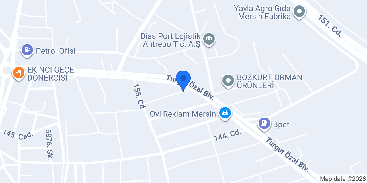 Hıdıroğlu Tarım konumu
