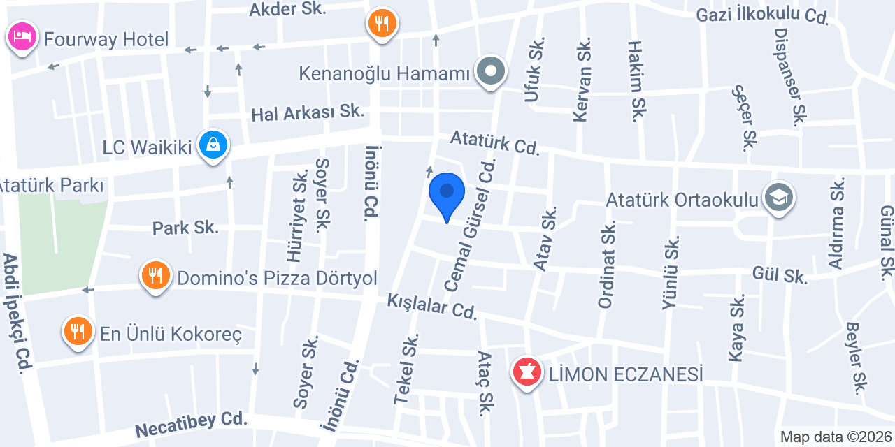 BERK TEKNİK konumu