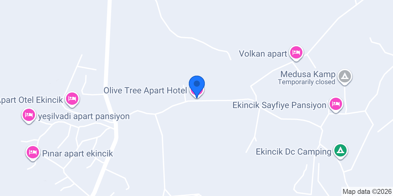 Olive Tree Apart Hotel konumu