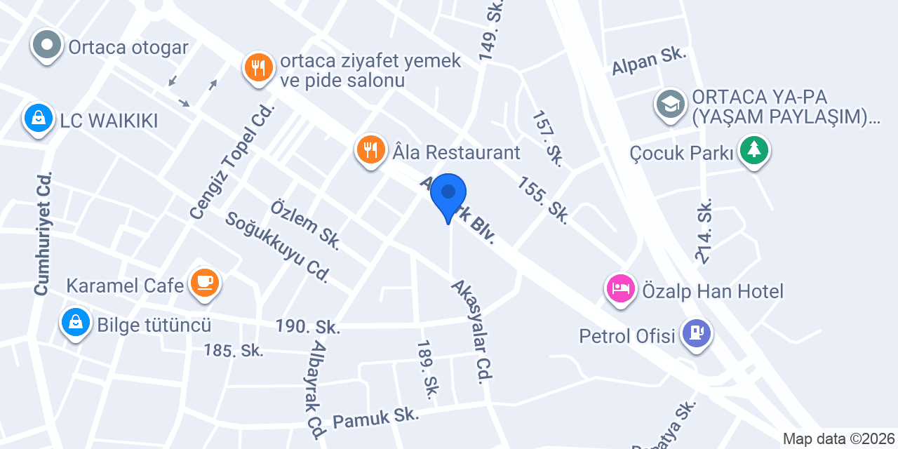 Hemen Çekici 48 konumu