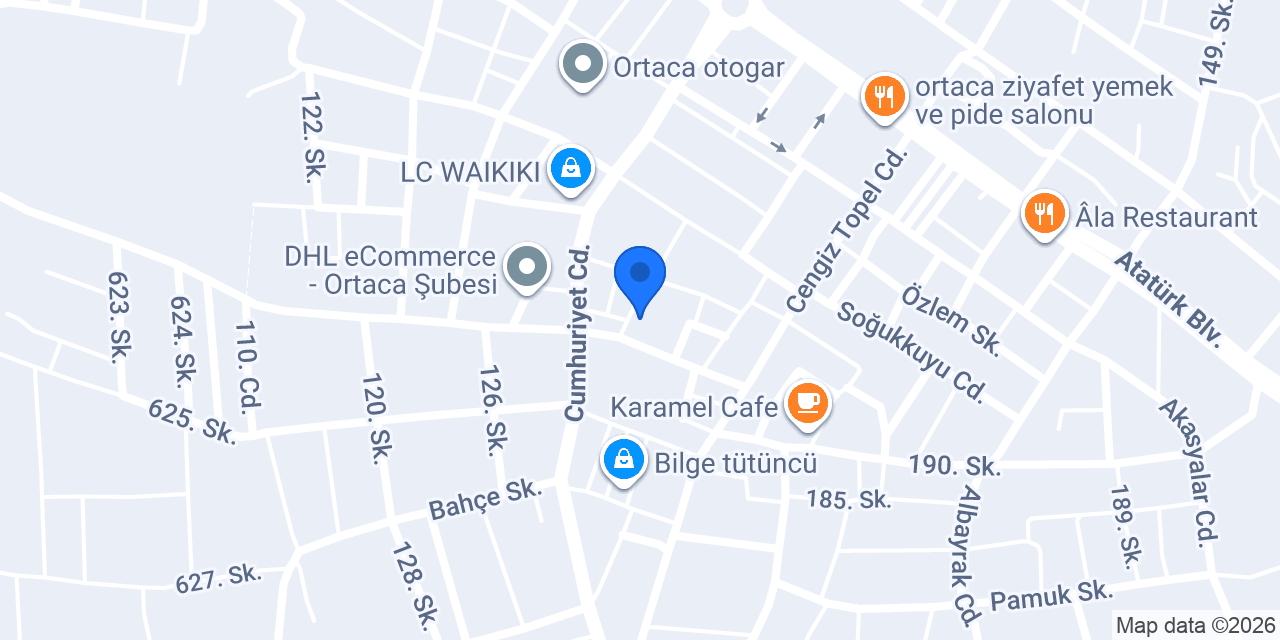 kale pide ortaca konumu