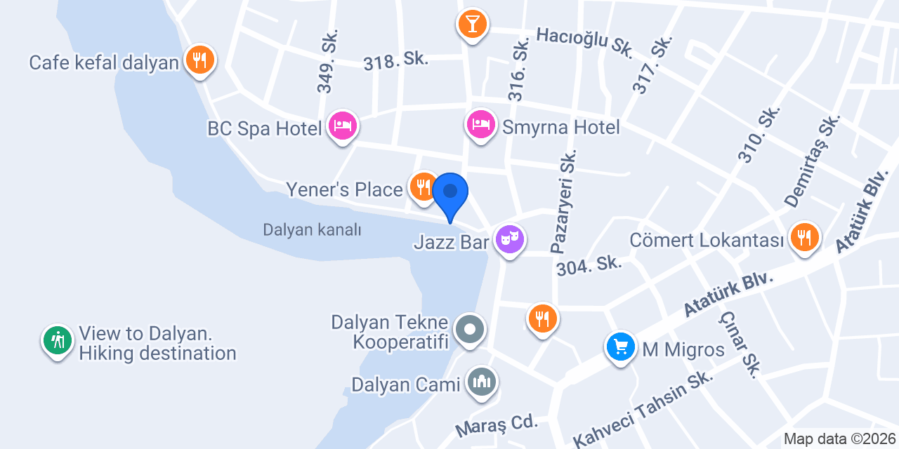 TAPA CAFE & BAR konumu