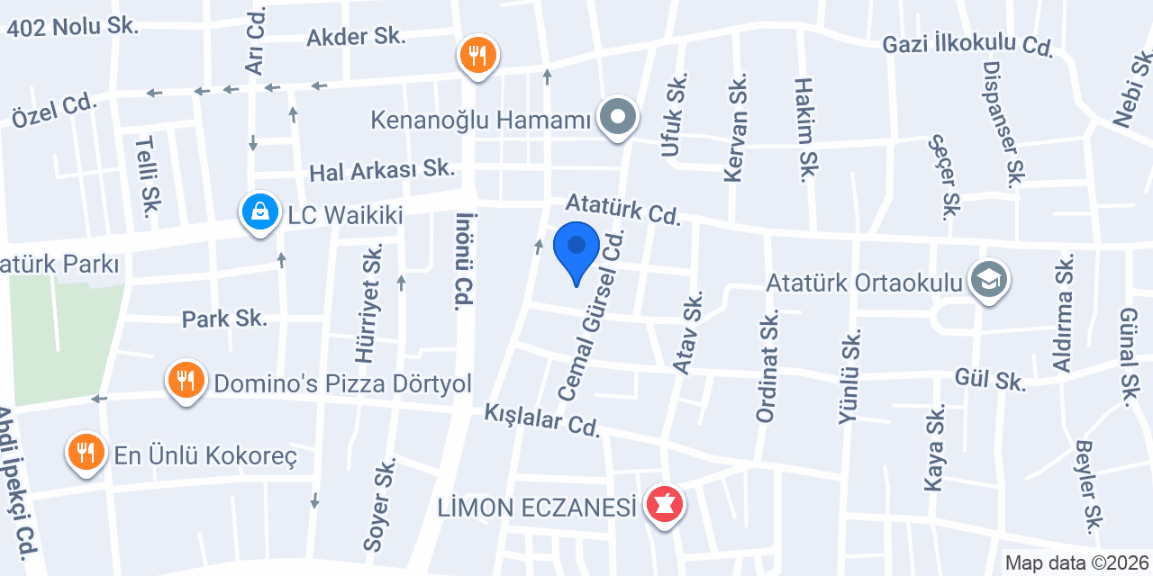 Taksim Kafe Bar konumu
