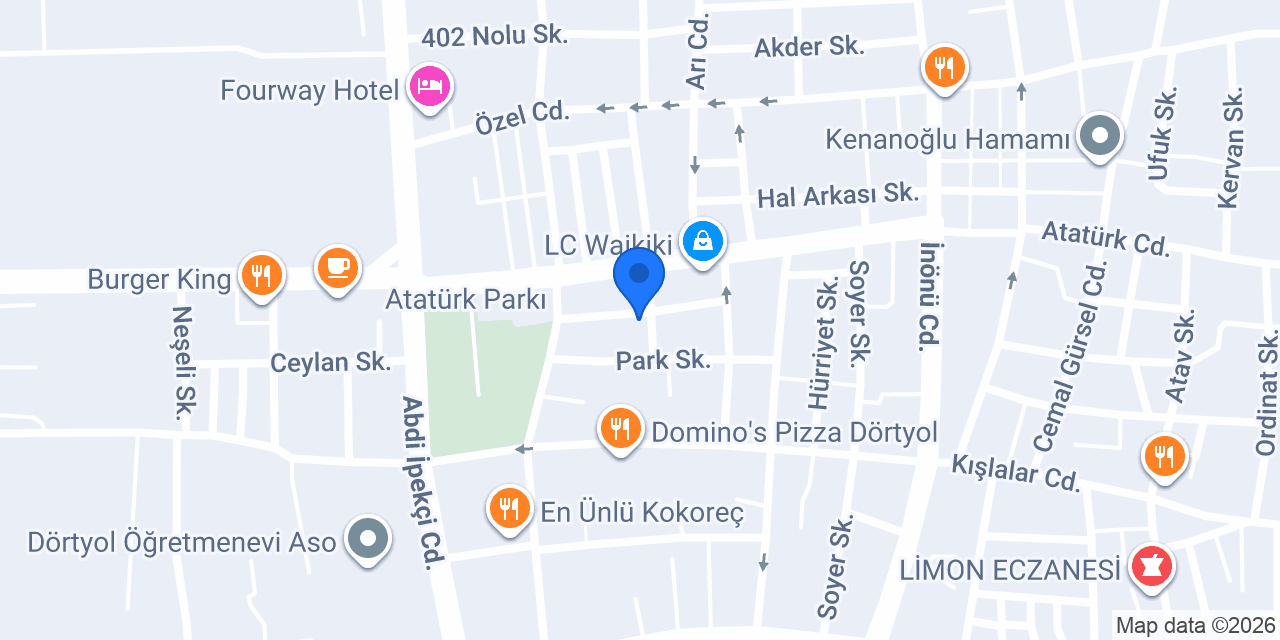 Kaktüs Kafe konumu