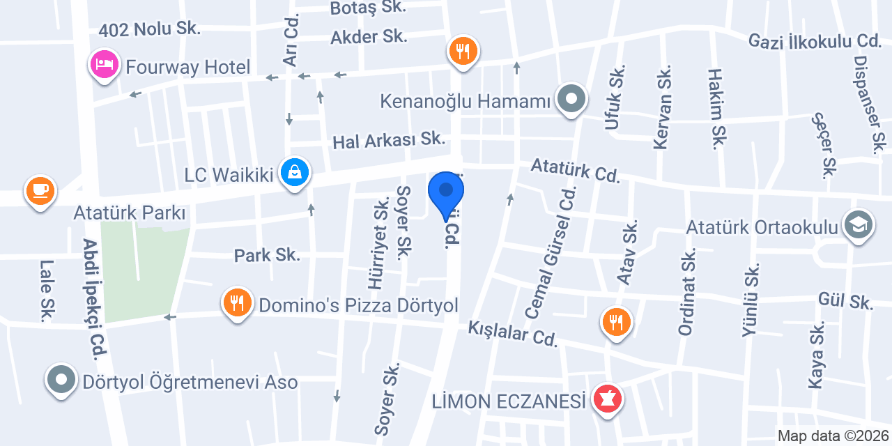 Burma Kadayıfcı Yusuf Usta konumu