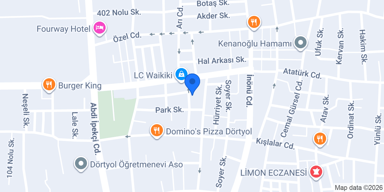 KUAFÖR ERCAN DEMİREL konumu