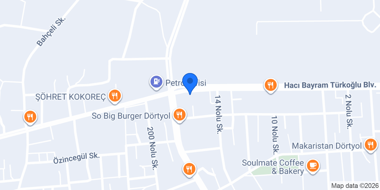 Özel Dörtyol Nova Çocuk Anaokulu konumu